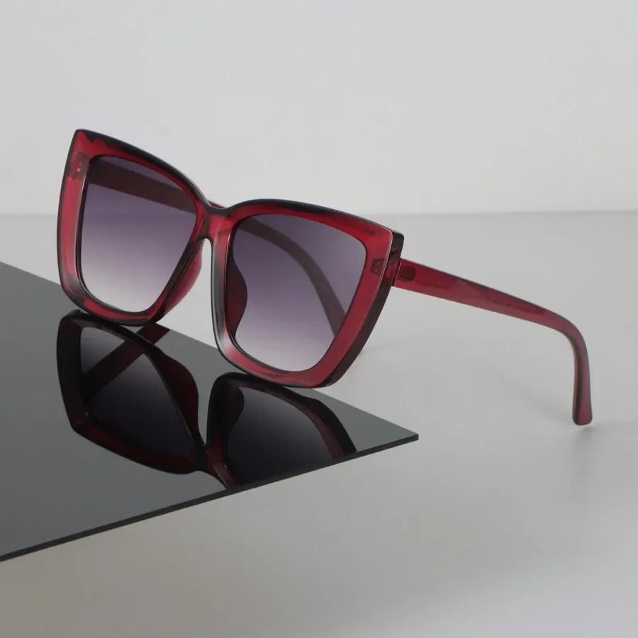 Sexy Square Sunglasses Women Men Black Cat Eye Sun Glasses Classic Designer Eyewear Fashion Colorful Mirror Brand