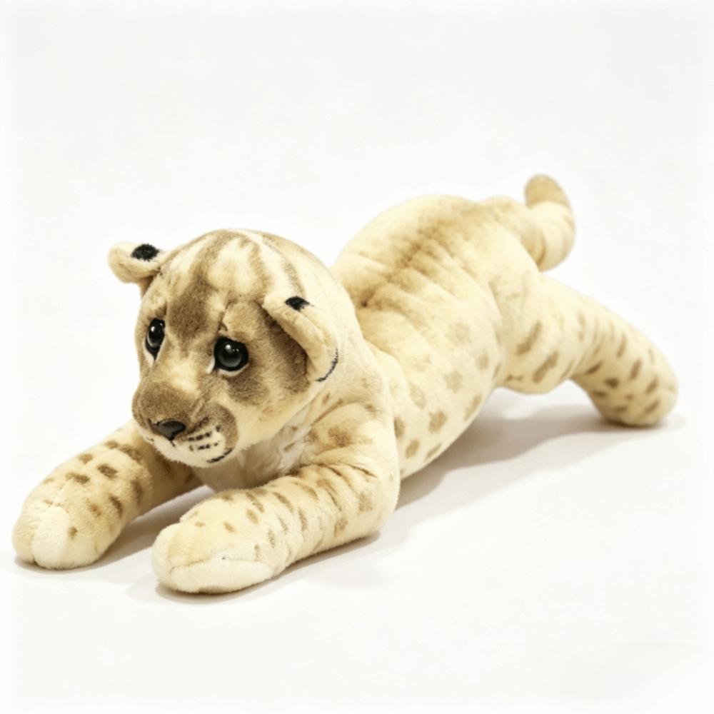 Lifelike Simulation Lion Plush Toys Simulation Simulation Leopard Plush Toys Boys Gift