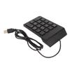 Проводная цифровая клавиатура, 18 клавиш, эргономичная USB-клавиатура с функцией Plug and Play, бесшумный набор текста, мини-цифровая клавиатура для ПК, ноутбука