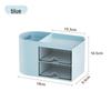Desktop Stationery Organizer: Student Desk Drawer & Pen Holder Set