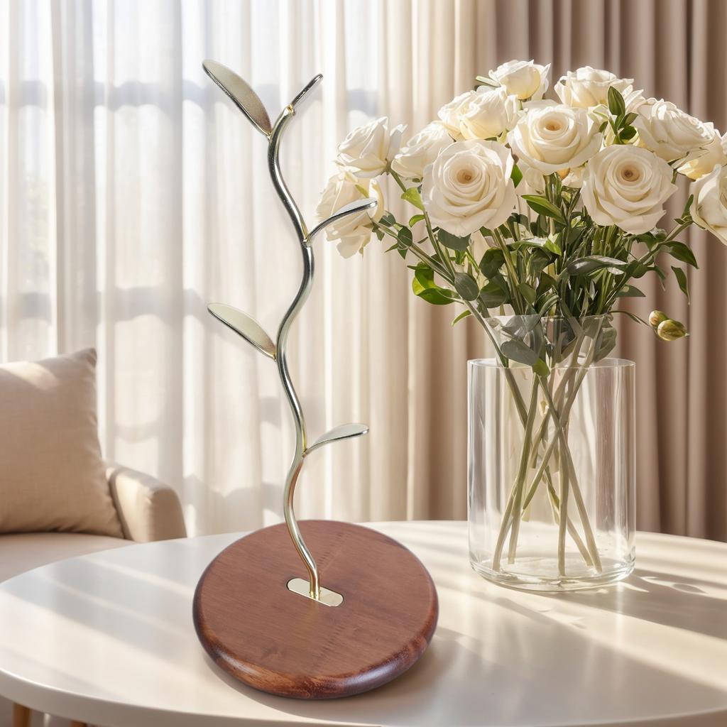 Элегантный держатель для кофейных кружек на кухонной стойке с 4 крючками и прочным основанием для организации дома кухонные принадлежности