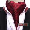 "Men's Paisley Polyester Jacquard Scarf - Gao Mouqiang Style for Trendy Business Attire"