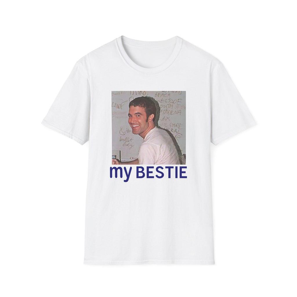 Myspace Tom shirt - Unisex Softstyle T shirt funny My bestie Tom from myspace meme top 8 inspired T shirt