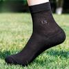 5 Pairs of Men's Summer Thin Cotton Mesh Breathable and Sweat Absorbing Tube Socks