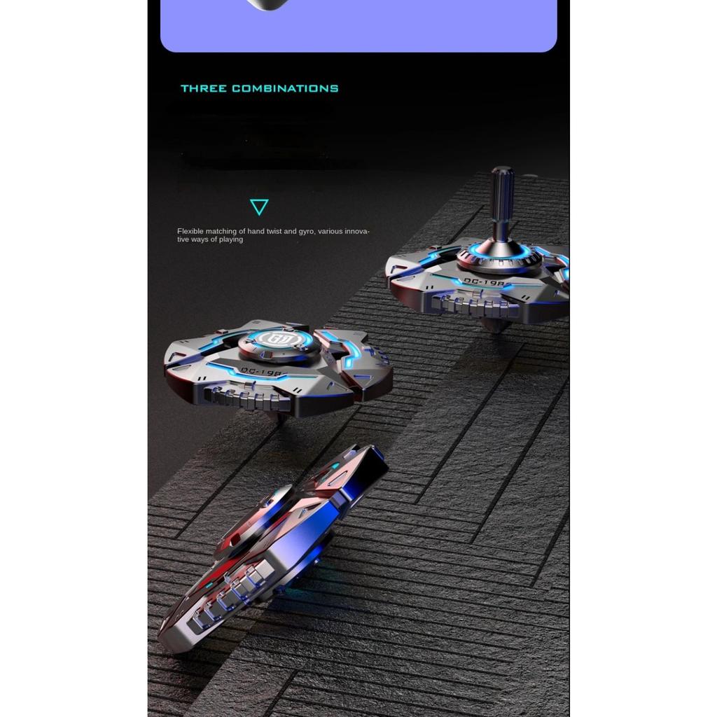 Игрушка для снятия стресса Светящийся Непоседа Лучший Спиннер Волчок Совет Снимает Игрушку для снятия стресса Металлический Ролик EDC Взрослые Дети СДВГ