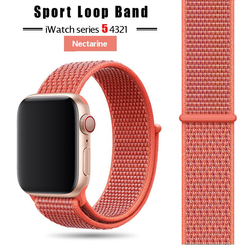 Нейлоновый спортивный ремешок для Apple Watch ремешок 44мм/40мм Apple Watch 6 SE 5 4 3 ремешок Iwatch ремешок 38мм/42мм браслет с аксессуарами для часов