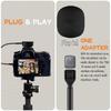 with Windproof Sponge Lavalier Interview Microphone Adaptor Microphone Grip Stick  for RODE GO