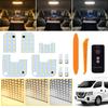 Nissan NV350 Caravan E26 Series LED Interior Light Remote Control Warm and Daylight Easy Includes Special Tools and Instruction Manual Set, New,