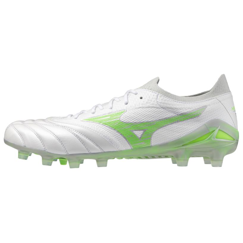 Mizuno Morelia Neo 4 B Elite Comfortable Versatile Shock Absorbing Durable Soccer Shoes Unisex Soccer Shoes White P1GA254237