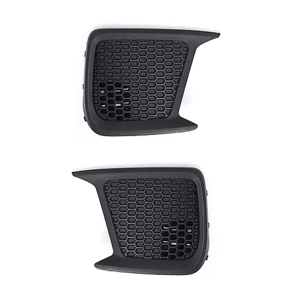 1 Pair Front Left And Right Fog Light Grille Cover Bezel Trim Frames Compatible For WRX STI 2018-2021 Automobile Accessories