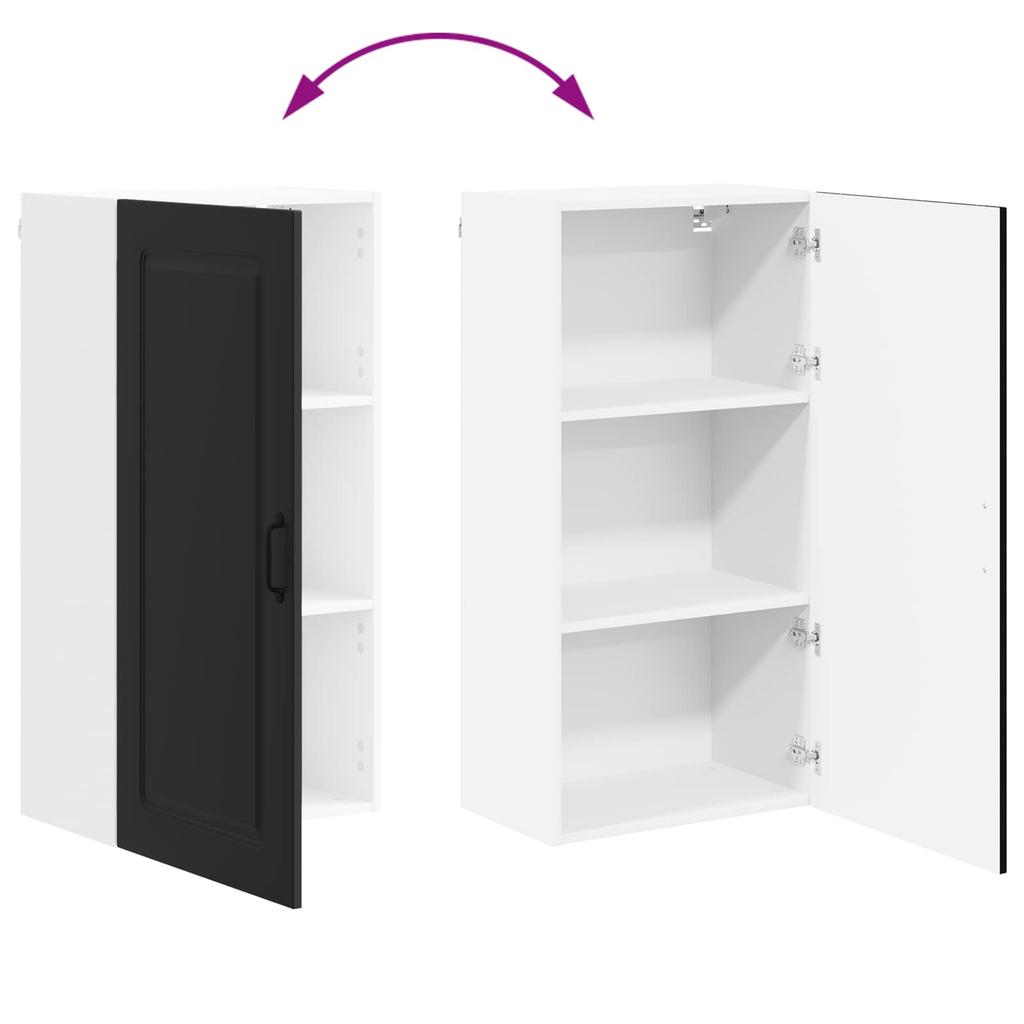 Dishwasher Front Kalmar Black 50 x 31 x 100 cm