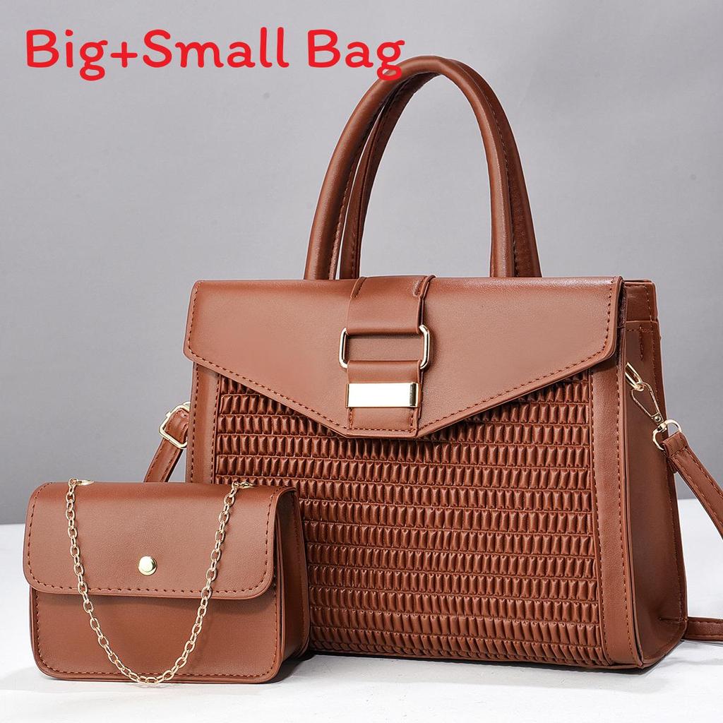 Elegant Pu City Bag With Large Capacity And Zipper Closure For Everyday Fashion