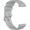 Universal silicone strap 18mm, Gray