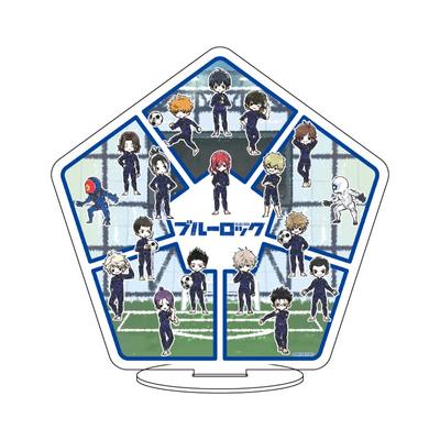 A3 TV Anime Blue Rock 05 Коллективный дизайн Персонаж Акриловая фигурка [Графическое искусство]