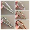 Geometric Acetate Hairpin Headwear Chinese Style Hair Fork Creative U-shaped Hair Stick  Daily
