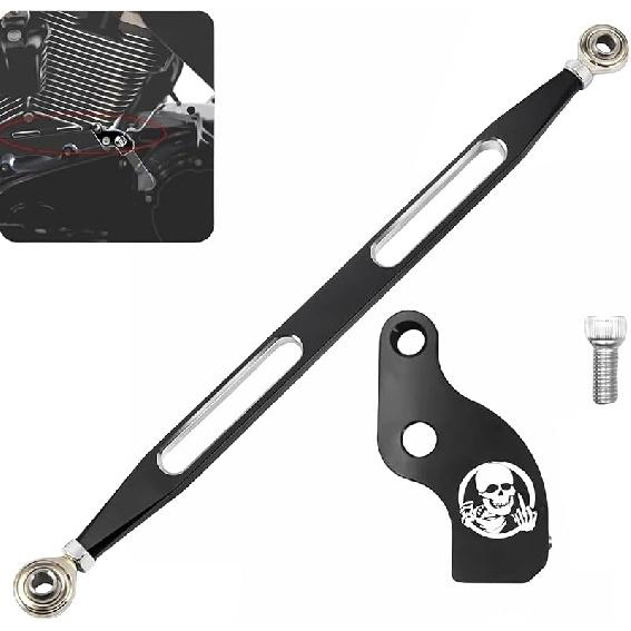 TDZ Shift Linkage + Ez Shift Neutral Gear Assist Kit for '17-Late Harley Touring Street Glide Road Glide Road King Tri Glide Electra/Ultra M8 Bagge