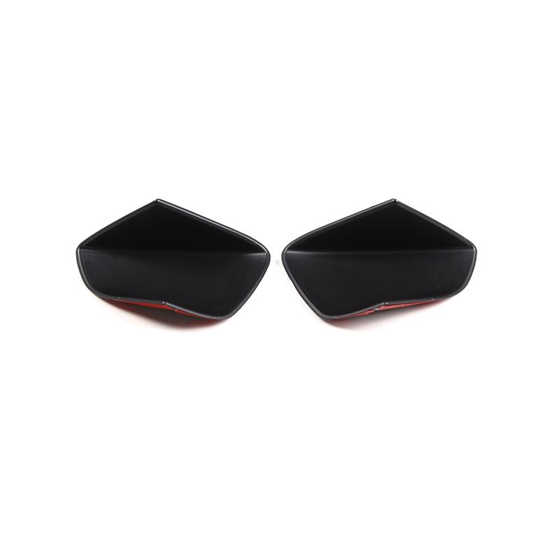 For Chevrolet Corvette C7 2014-2019 ABS Carbon Fiber Style Door Outer Handle Bowl Cover Trims Sticker Car External Accessories