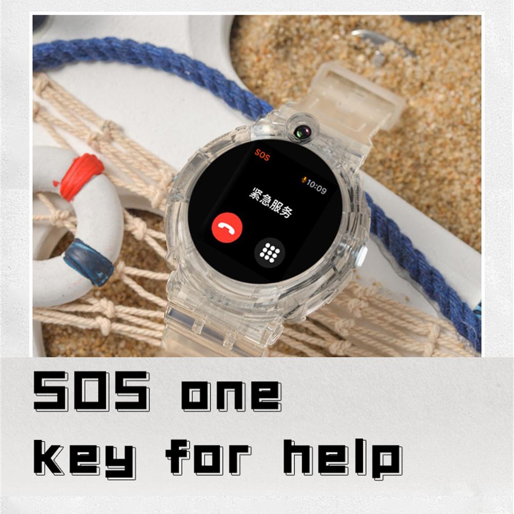 4g детские умные часы для видеозвонков, GPS, Wi-Fi, местоположение, HD камера, водонепроницаемая Sos Ram, 512 МБ + ROM, 4 ГБ, детские студенческие умные часы