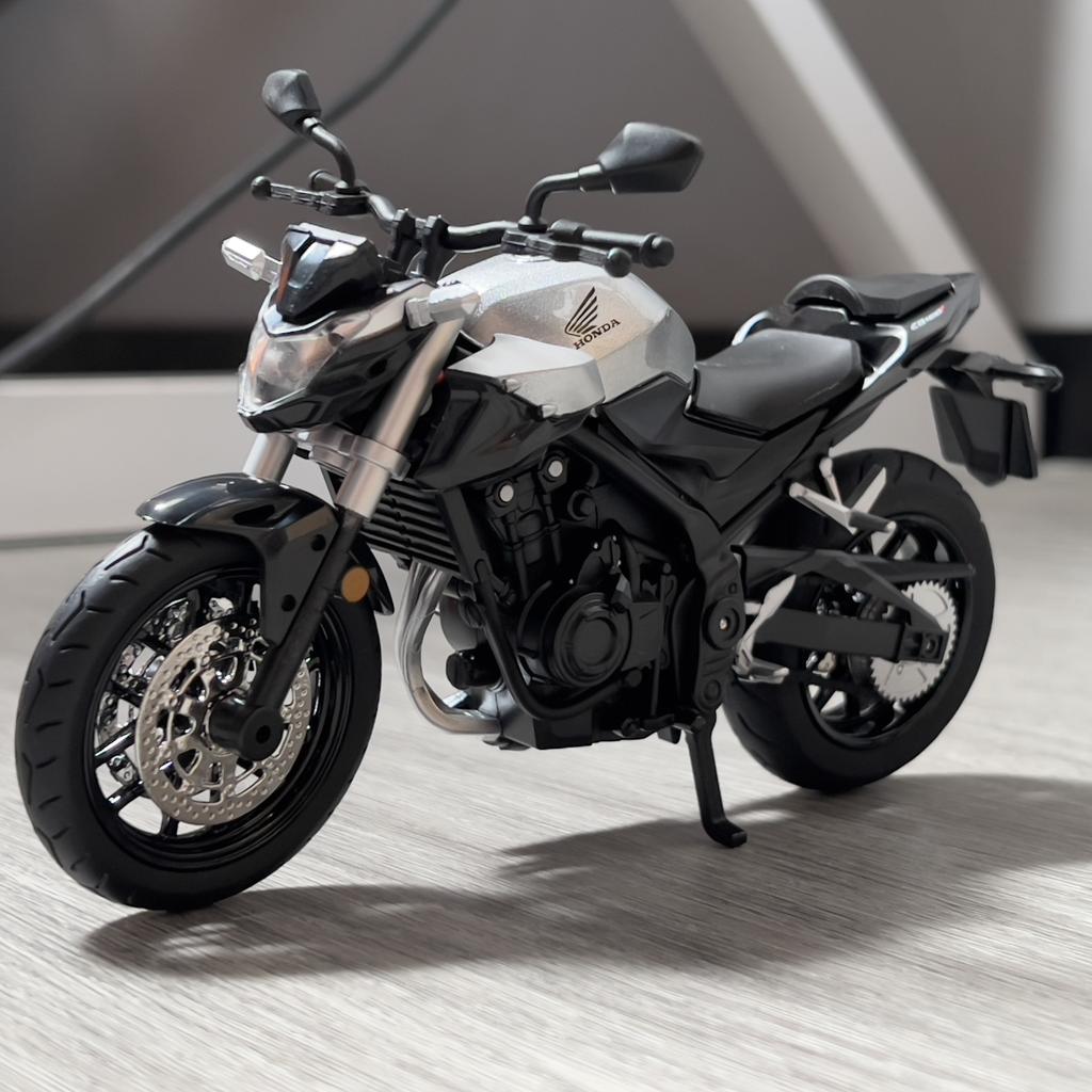 1:12 Honda CB400F Модель уличного мотоцикла Игрушка Сплав Литье под давлением Модели-симуляторы Коллекция мотоциклов Декор Игрушки для мальчиков Подарки