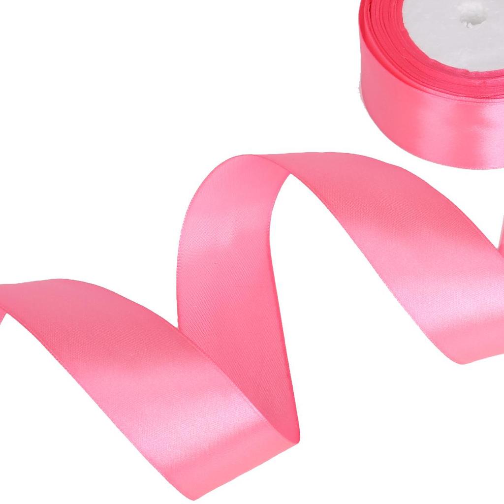 25Yard Satin Ribbons for Wedding Birthday Party Gift Wrapping Christmas Halloween Festival Supplies DIY Crafts Ribbon