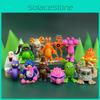 Mysingingmonsters Красочный ПВХ Набор Фигурок Очаровательных Мультяшных Монстров для Коллекционеров