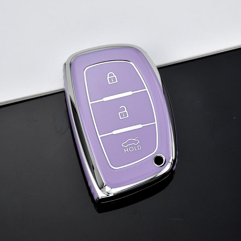 3 4 кнопки новый чехол для смарт-ключа из ТПУ для Hyundai Tucson Santa Fe Rena Sonata Elantra Creta Ix35 Ix45 I10 I30 I40 аксессуары