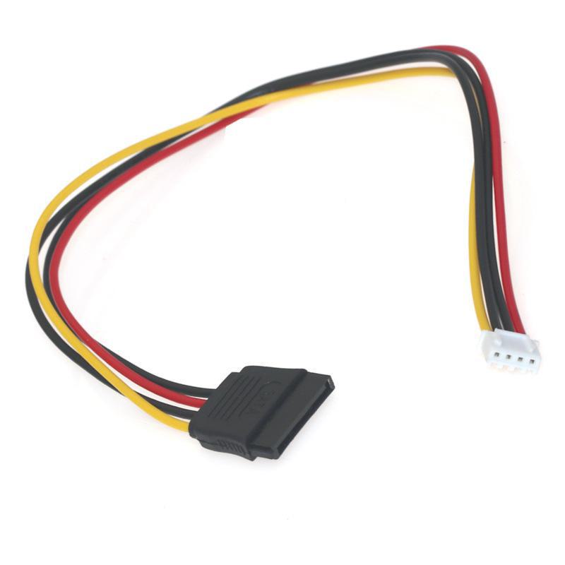 Кабель питания ITX: Адаптер SATA 15P Female на XH2.54 4P Female