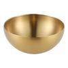 Large Capacity Stainless Steel Metal Fruit Salad Bowls Soup Rice Ramen Noodles Bowl Kitchen Tableware Utensils Food Container