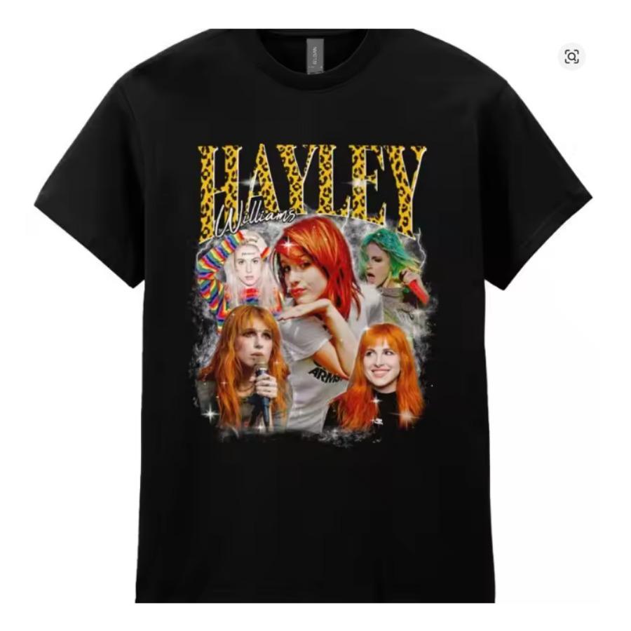 Hayley Williams Merch T Shirt Unisex Unisex Casual Short Sleeve Tee Shirt Unisex Fashion Aesthetic Trend Y2k Tshirt Streetwear