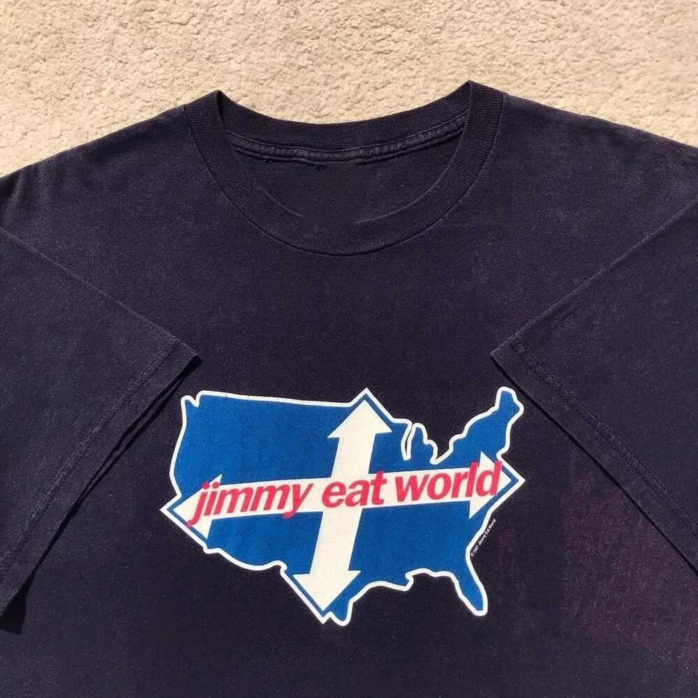 Винтажная хлопковая футболка Jimmy Eat World S-5XL Унисекс HH962 Унисекс футболка