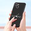 Чехол для iPhone 17 16e 15 14 13 12 11 Pro Max SE 7 8 Plus Чехол iPhone 16 Мягкая TPU Крышка Футбол Сердцебиение