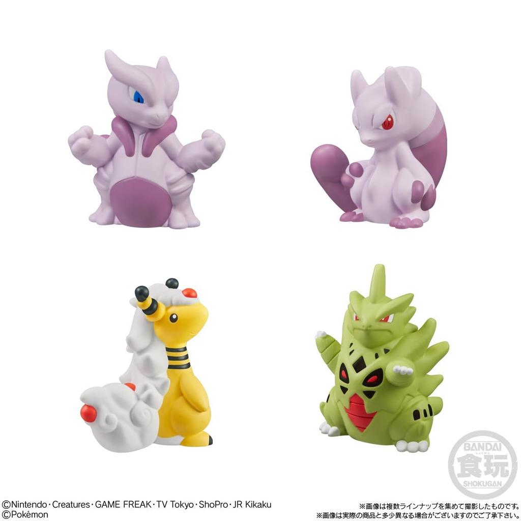 Bandai Pokemon Kids Мега Мьюту X Мега Мьюту Y Жевательная резинка Конфеты Игрушки Набор из & [Коробка 21]