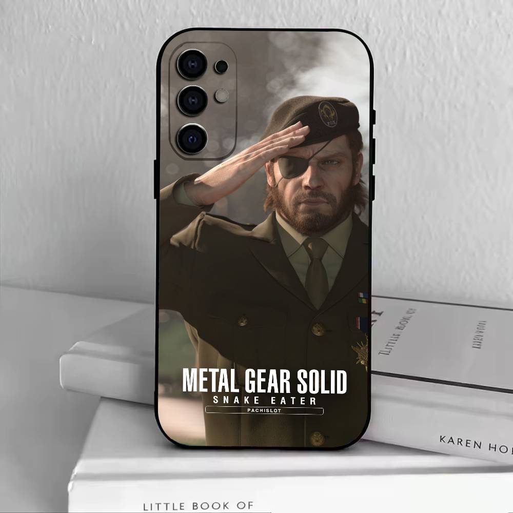 GM-Metal Gear Solid1 Чехол для телефона Samsung S25,S24,S21,S22,S23,S30,Ultra,S20,Plus,Fe, Мягкий силиконовый черный чехол