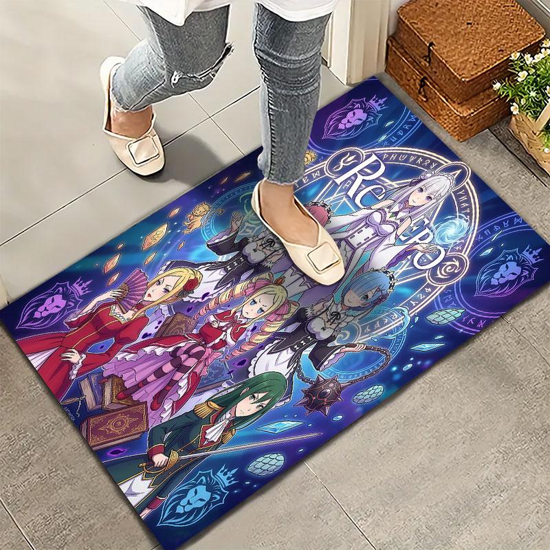 Re Zero Carpet Rug For Living Room Bedroom Home Sofa Decoration Kids Play Nonslip Floor Mat