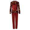 Christmas Prints Family Matching Long Sleeve Tops+Pants Set Family Matching Sets