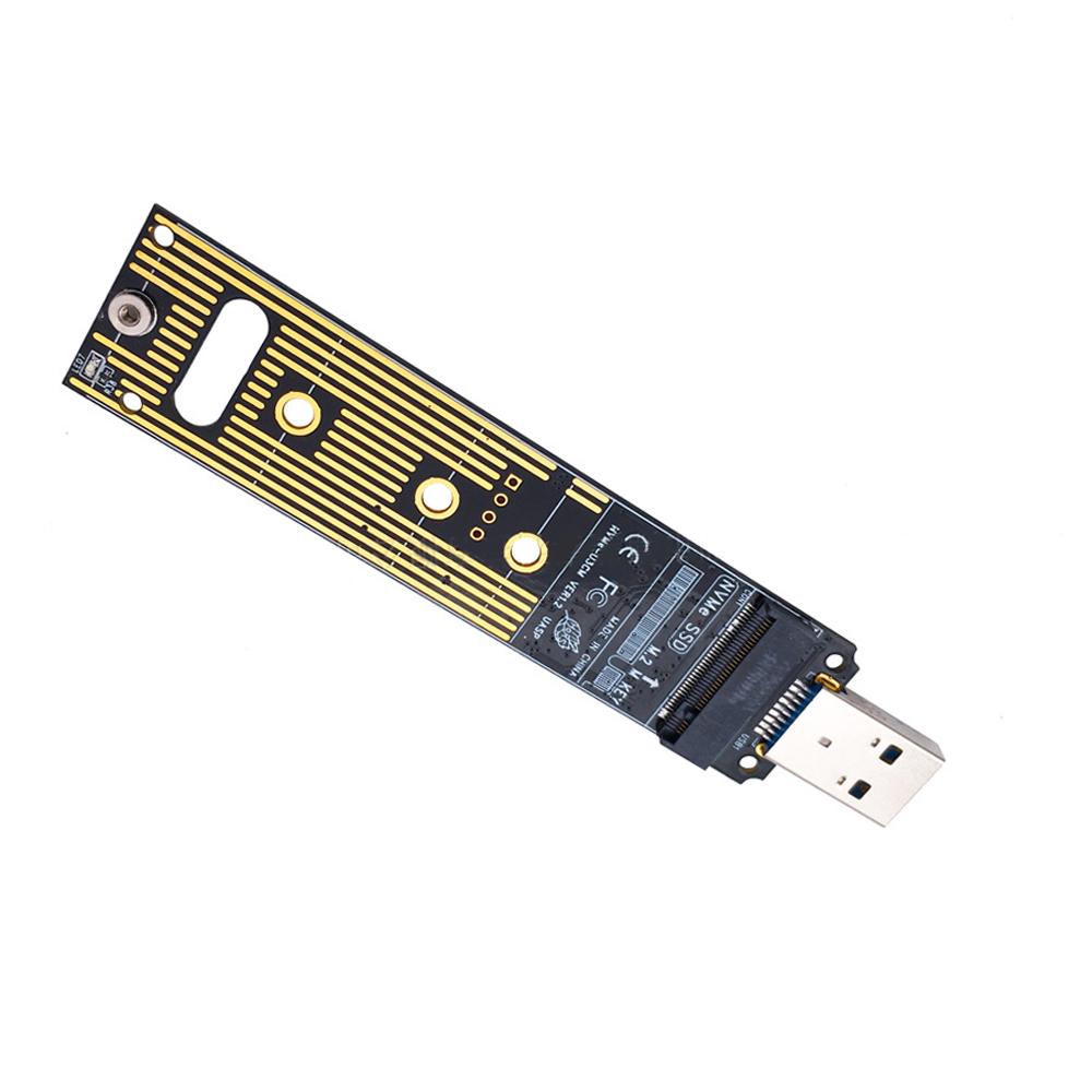 Портативные адаптеры M.2 SSD NVME — USB 3.1 типа A. Драйвер не требуется. Подключи и работай.