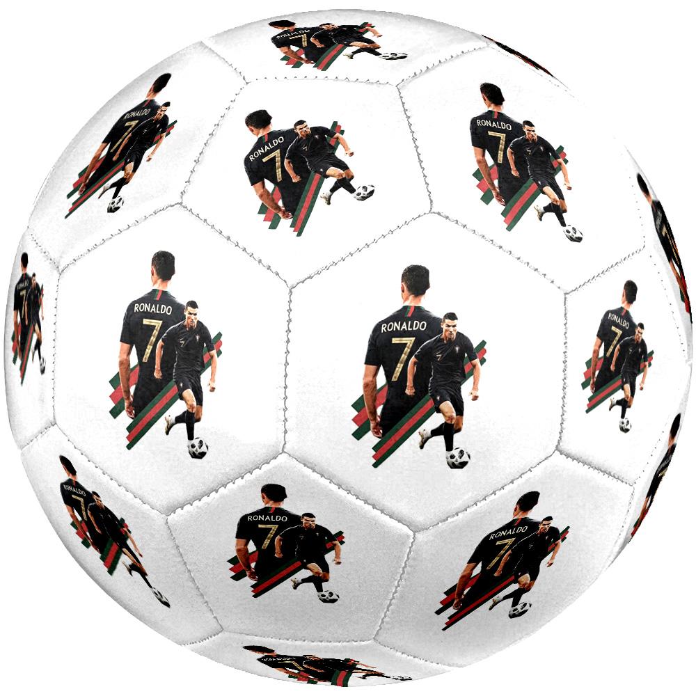 Cristiano Ronaldo Size 5 Soccer Football Machine-Stitched Indoor/Outdoor Universal Football Sports Enthusiast Gifts Perfect Gift for Friends & Family