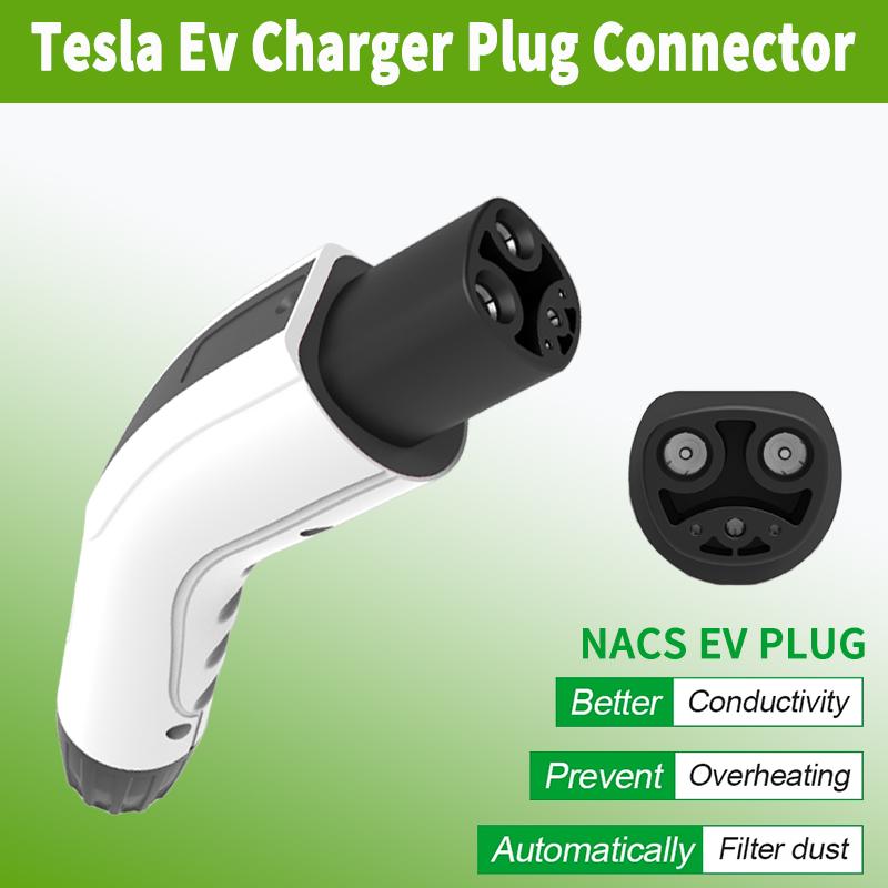 Electric Car Portable NACS Charger EV Wall Mount Charger Tesla Plug 16A 32A 40A 48A 50A for Electric Vehicle Tesla Model 3 X Y S