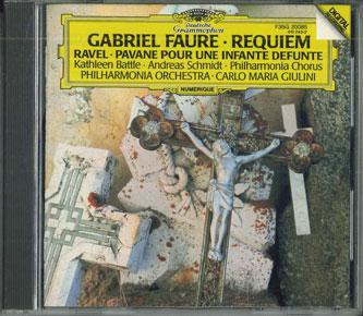 CD ФОРЕ - Реквием: Батл, Шмидт, Джулини / F35G20085 POLYDOR 1986 Япония ОбиКлассика Б/У