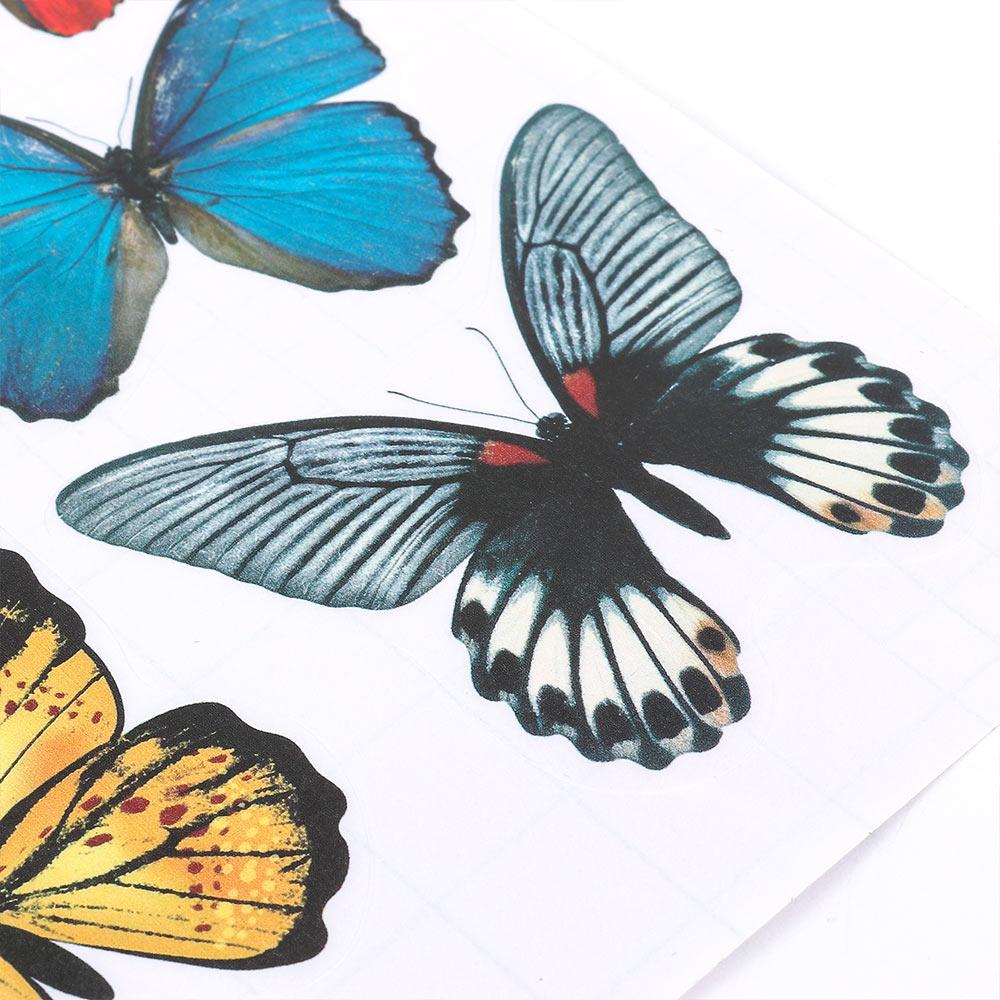 Colorful Automotive Butterfly Simulation Car Stickers Decals Auto Exterior Decors Scratch Sticker