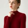 Women's Slim-Fit Pure Cashmere Knit Base Layer Sweater