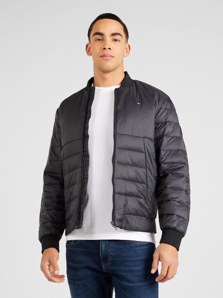 Зимняя куртка Tommy Hilfiger Water Repellent Packable Quilted Bomber Jacket (MW0MW33731) черный