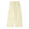 INTERCREW Women'S Stretch Cargo Wide Pants L Beige Ita2Pl52Ale
