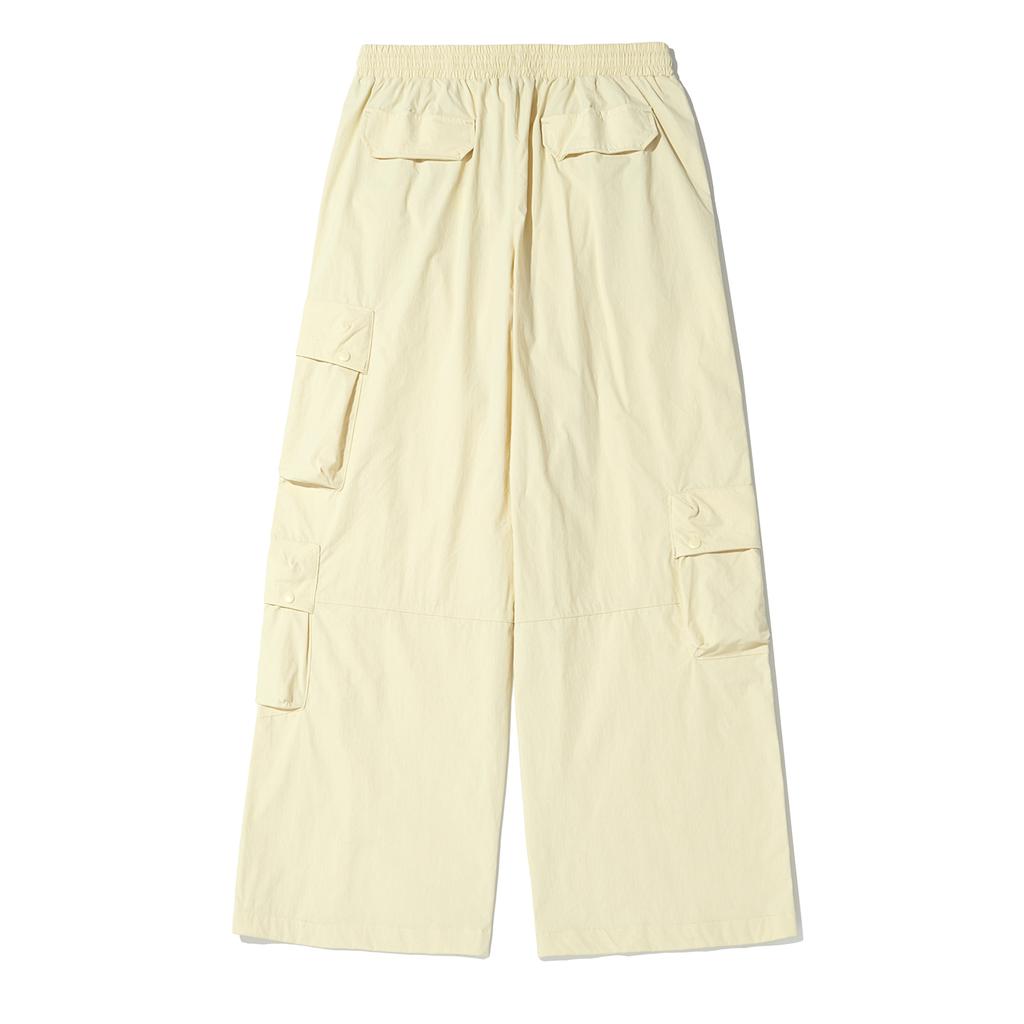INTERCREW Women'S Stretch Cargo Wide Pants L Beige Ita2Pl52Ale