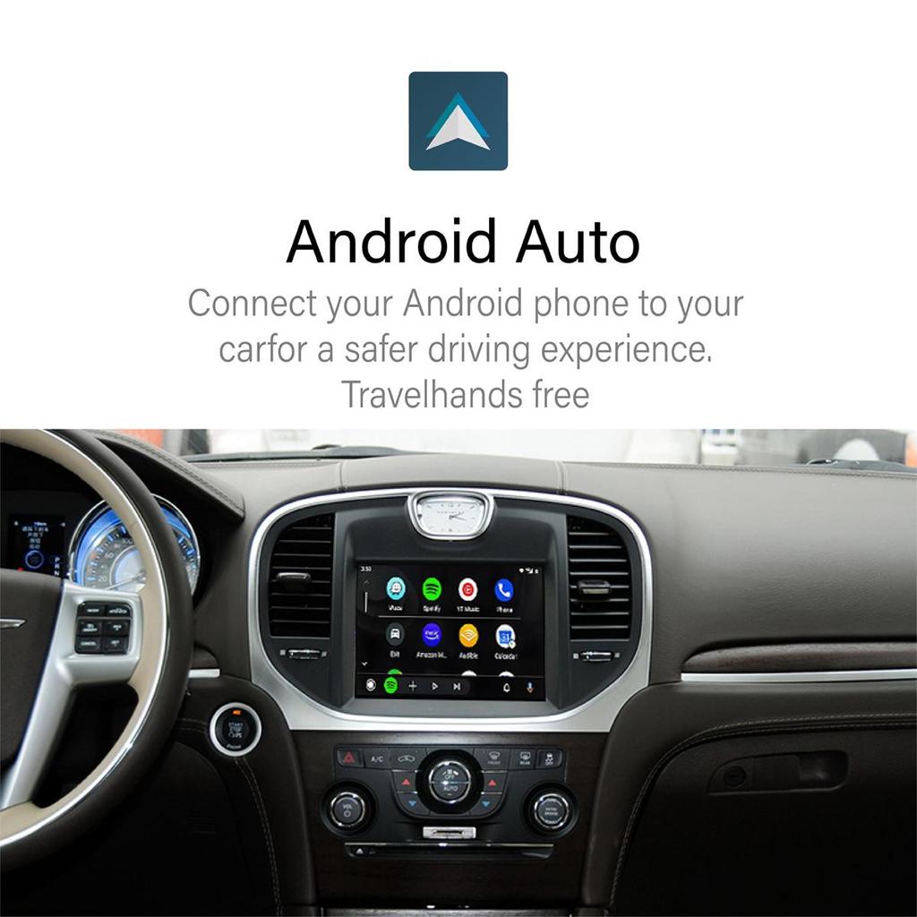 Sinairyu Модуль CarPlay Беспроводной CarPlay Android Auto Интерфейс Совместим Для Chysler 300 300C 300S 2012 2013 8.4" Uconnect Car Play