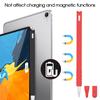 Мягкий силиконовый чехол для Apple Pencil 2-го поколения, чехол для ручки, чехол-накладка для стилуса iPad, противоударный и противоскользящий, защитный чехол, аксессуары