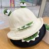 Милая и забавная шляпа рыбака, детская мультяшная трехмерная шляпа с большими глазами, купольная шляпа для мужчин, милая и милая шляпа от солнца, солнцезащитный козырек