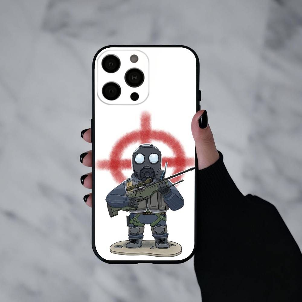 G-Game CS2 C-Counter S-S-Strikes Чехол для телефона для iPhone 17pro, 16,15,14,13,12,11 X XR Plus, Другие Мягкий Черный Чехол