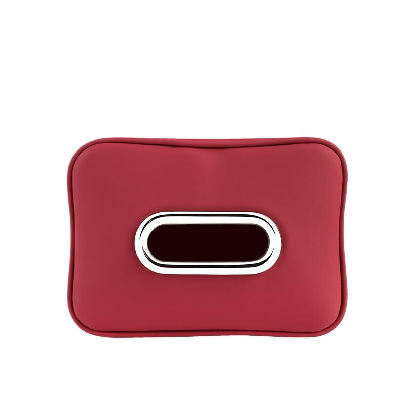 Car Mounted Armrest Box Seat Back Tissue Holder Sun Visor Sanitary Paper Box Automobile Storage Decoration Tools