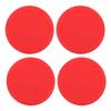 4 Pcs Plastic Air Ice Hockey Pucks Piece Replaceable for Tables Game Equipment